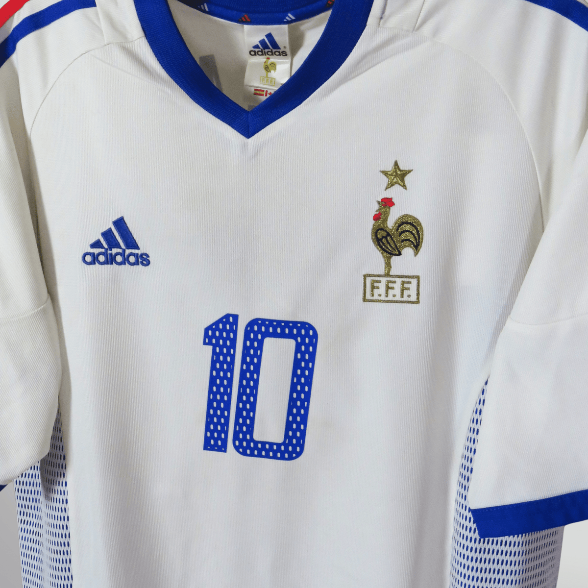 Original France 2002-2004 Away football shirt, size M, Zidane 10 | Nostalgic Football Shirts