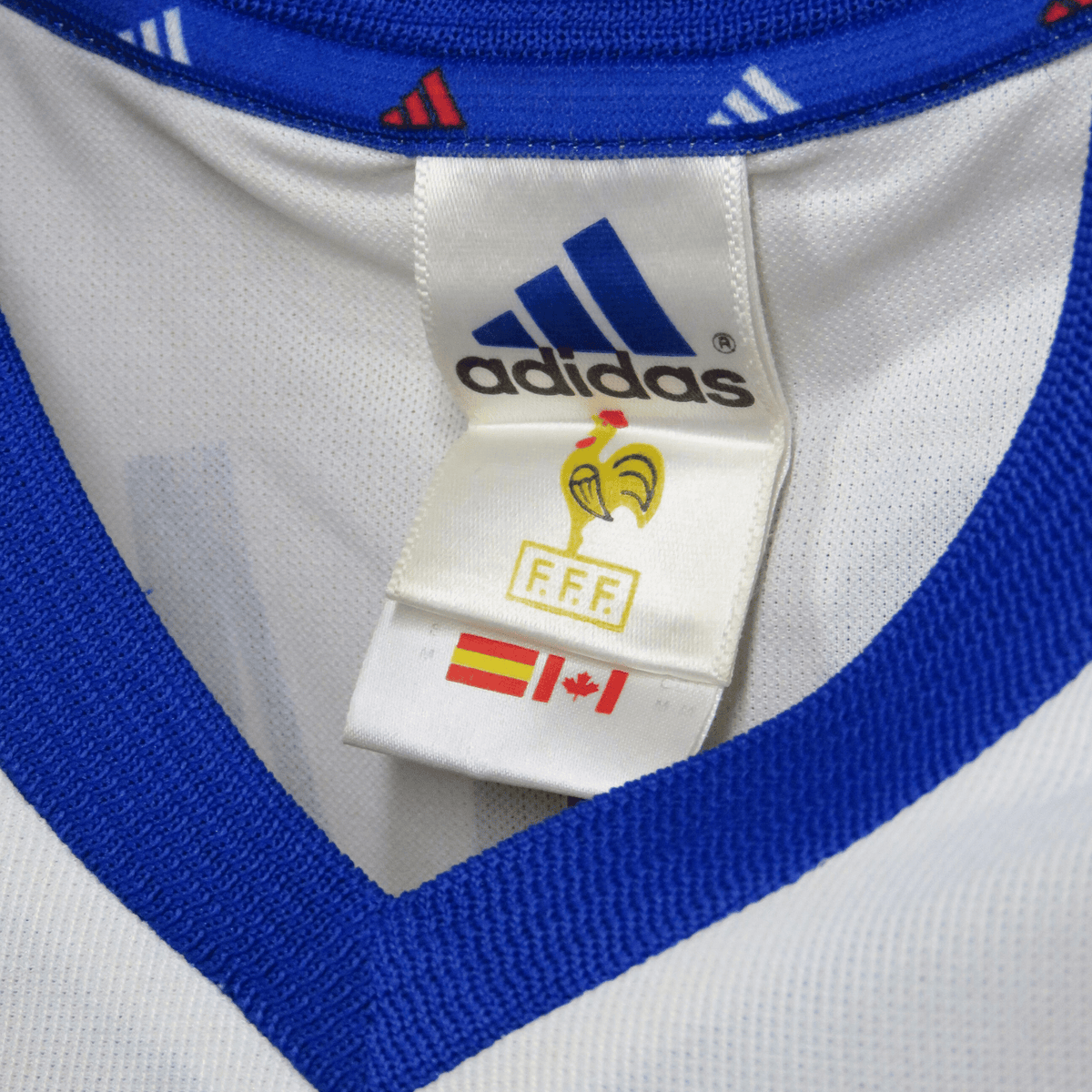 Vintage France 2002-2004 Away football shirt with Zidane 10 print, size M | Nostalgic Football Shirts