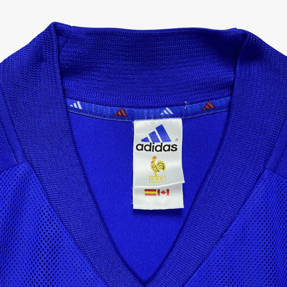 Authentic Adidas France 2002-2004 Home shirt, size L | Nostalgic Football Shirts