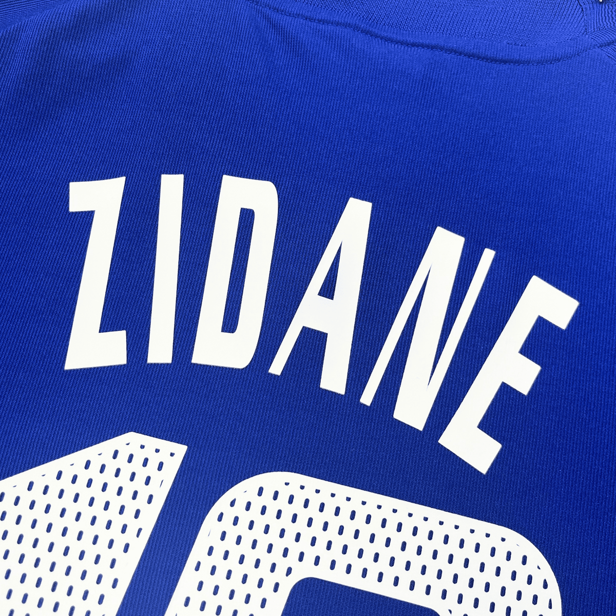 Retro France 2002-2004 Home football jersey by Adidas, Zidane 10, size M | Nostalgic Football Shirts