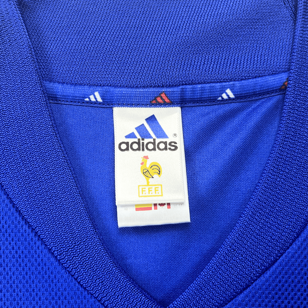 Retro France 2002-2004 Home football jersey by Adidas, Zidane 10, size M | Nostalgic Football Shirts