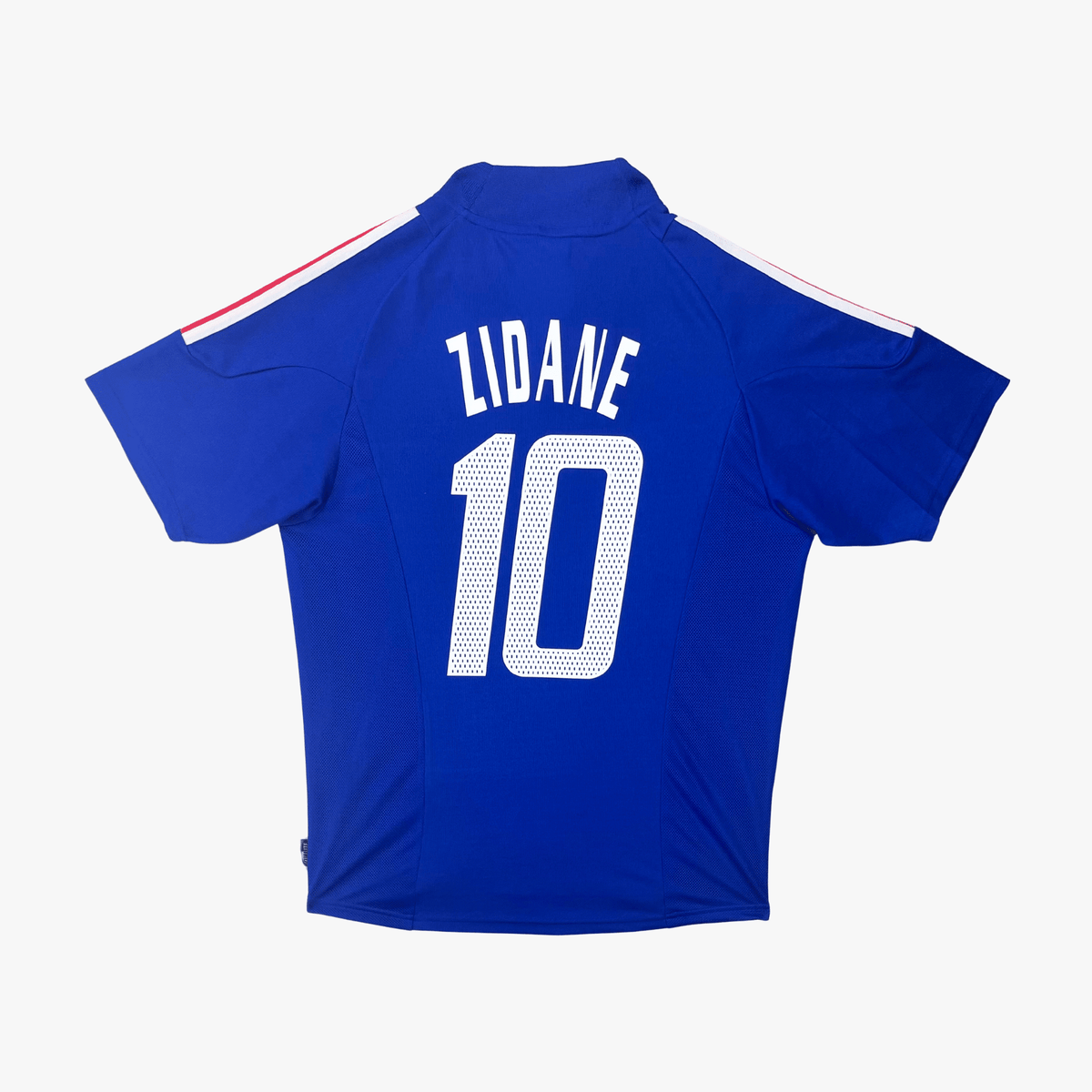 Vintage France 2002-2004 Home football shirt with Zidane 10 print, size M | Nostalgic Football Shirts