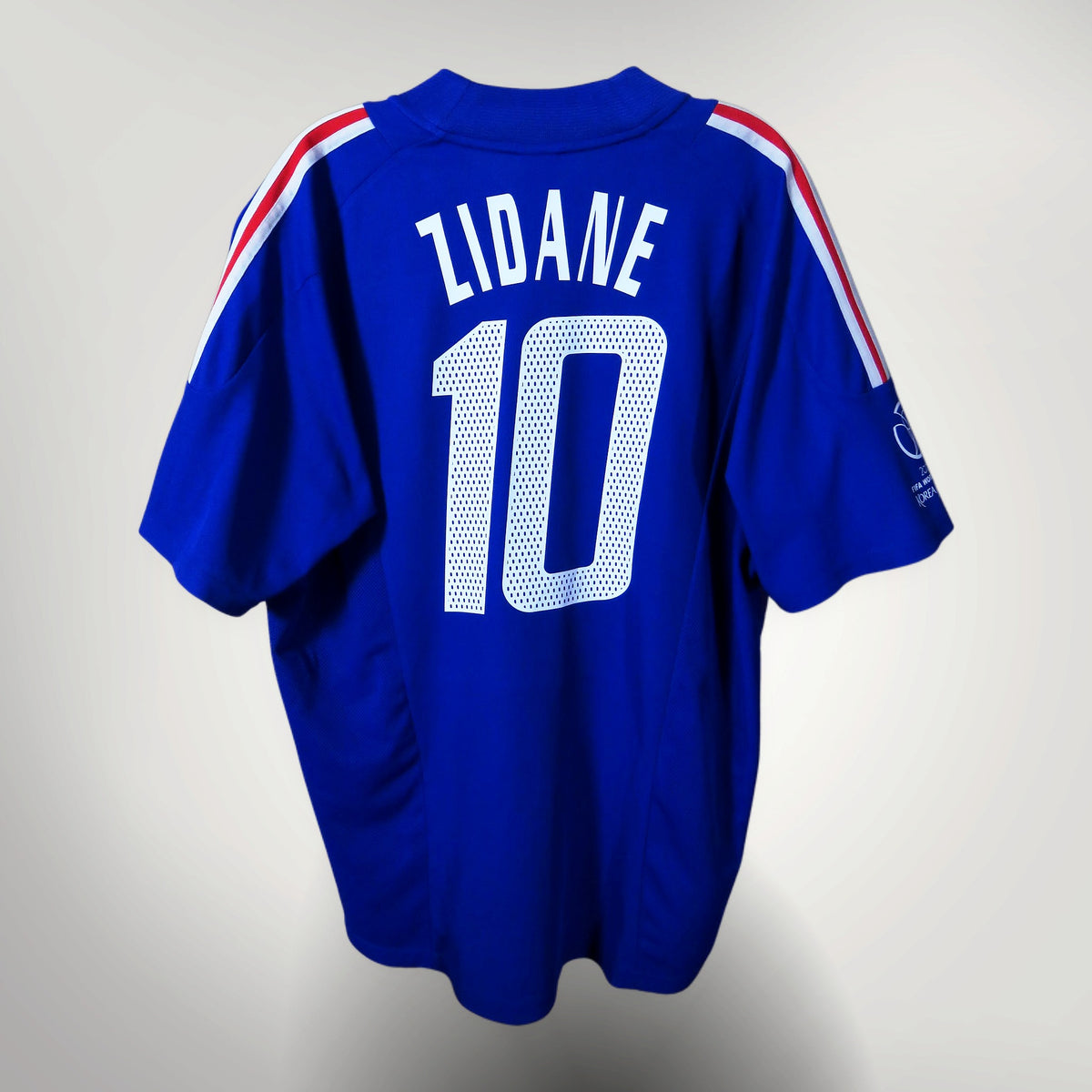 France 2002-2004 Home shirt, Zidane 10, Adidas, size XL, product code 298742 | Nostalgic Football Shirts