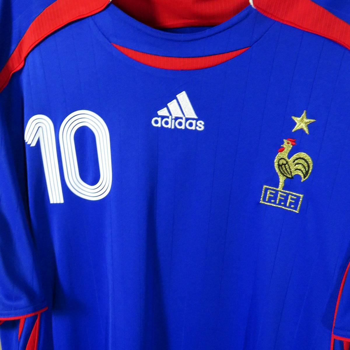 France 2006-2007 Home shirt, Zidane 10, Adidas, size XL, product code 740126 | Nostalgic Football Shirts