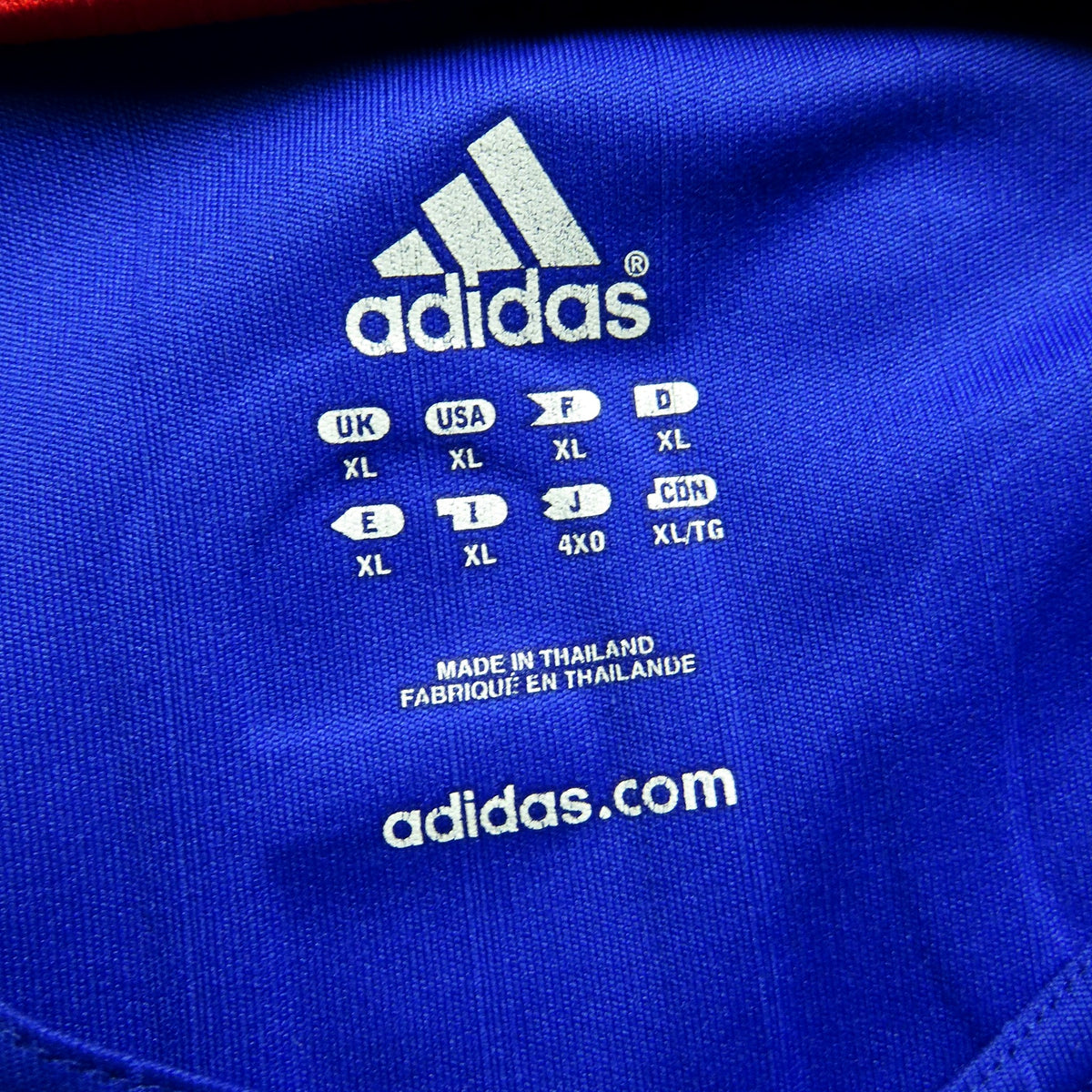France 2006-2007 Home shirt, Zidane 10, Adidas, size XL, product code 740126 | Nostalgic Football Shirts