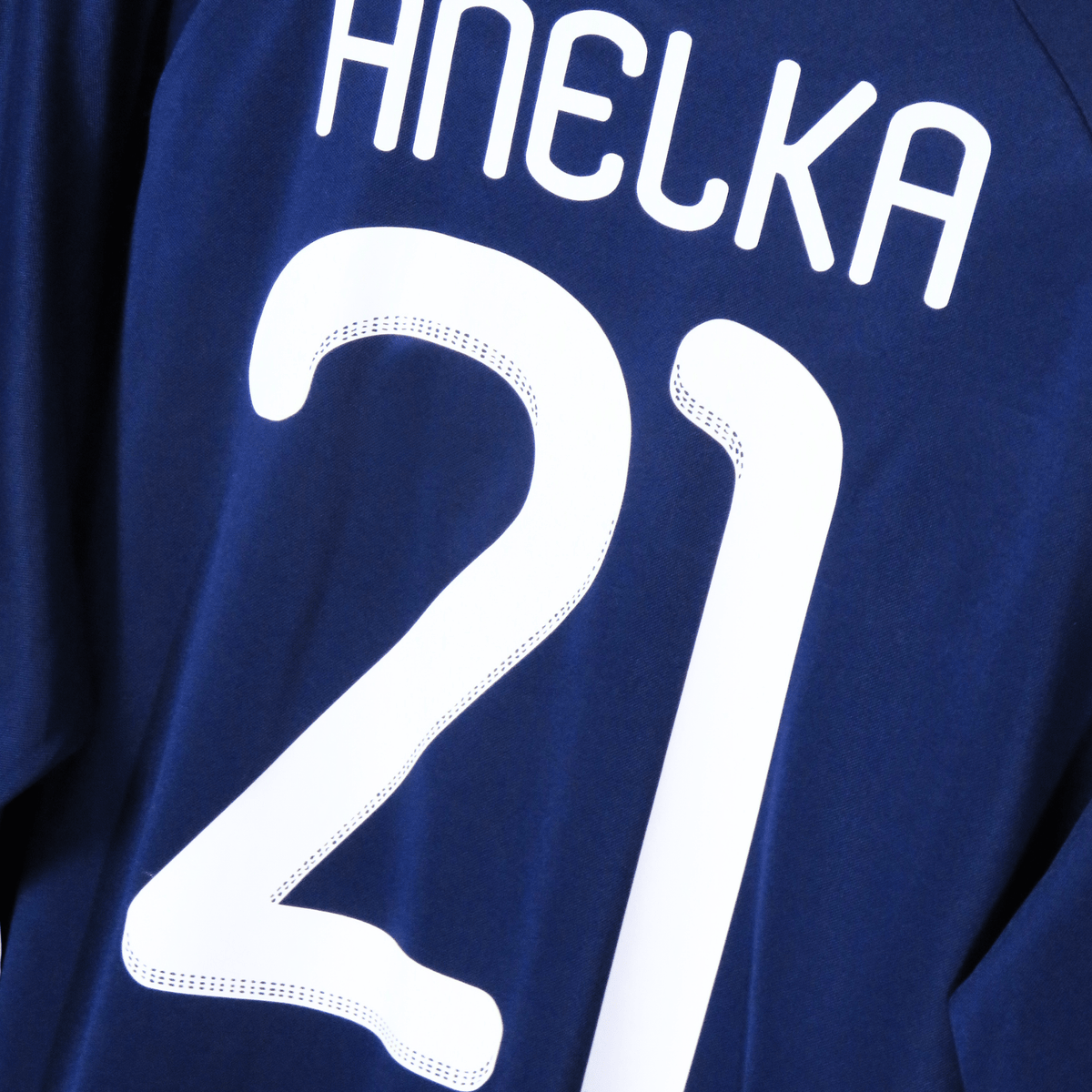 Retro France 2009-2010 Home football jersey by Adidas, Anelka 21, size XL | Nostalgic Football Shirts