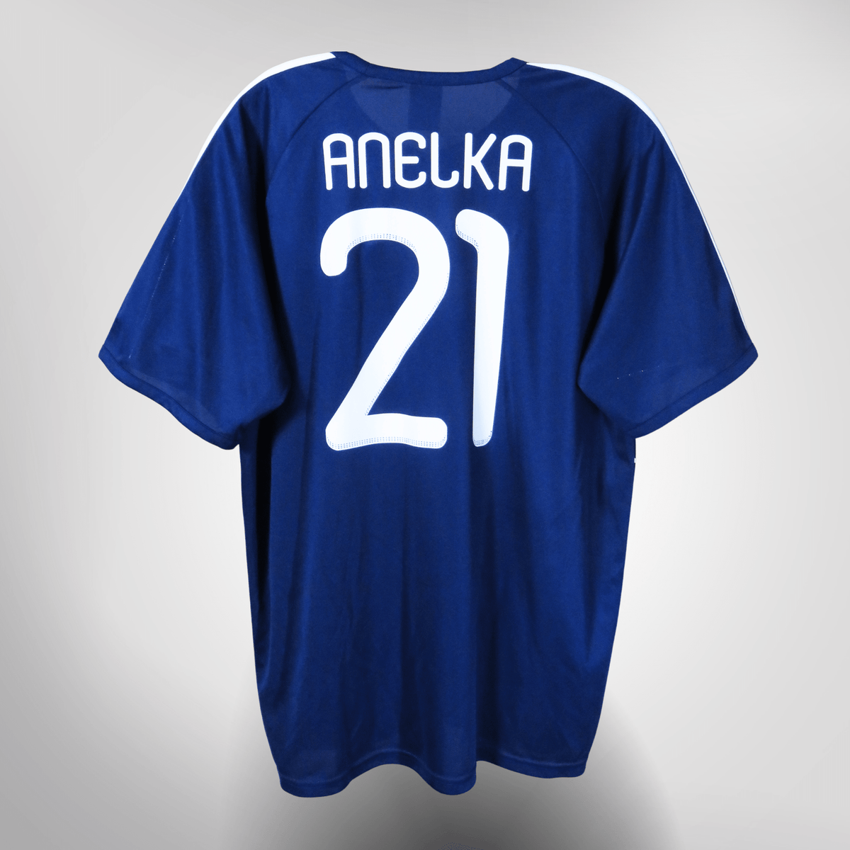 Vintage France 2009-2010 Home football shirt with Anelka 21 print, size XL | Nostalgic Football Shirts
