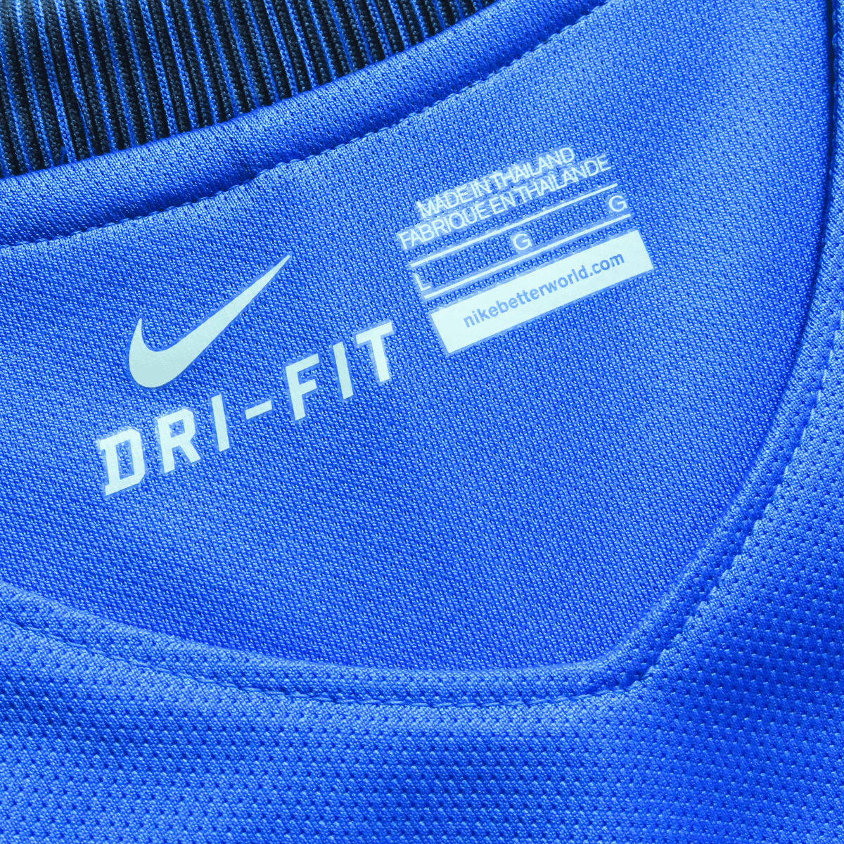 Retro France 2016-2017 Home brand new with tags football jersey by Nike, Griezmann 7, size L | Nostalgic Football Shirts