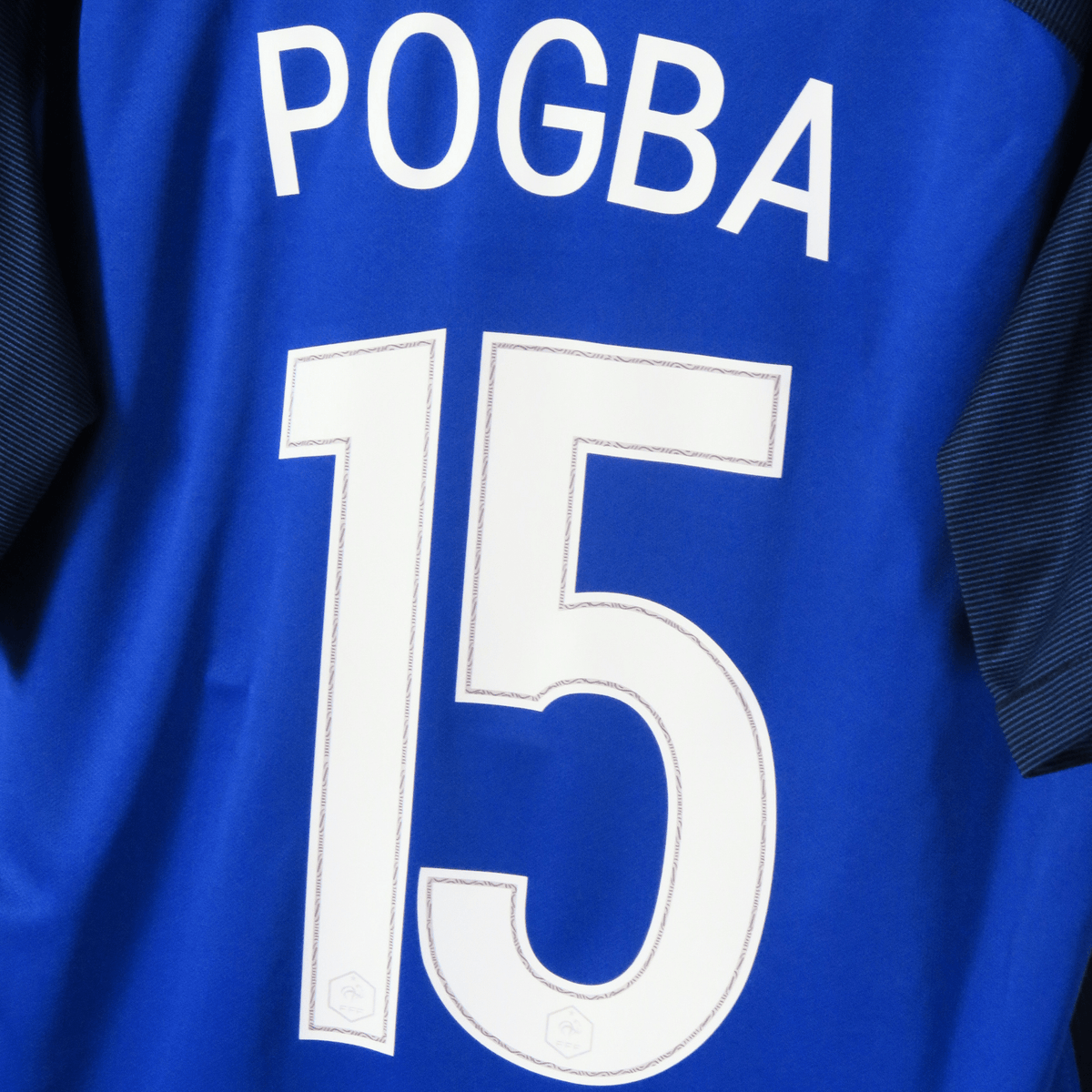 Retro France 2016-2017 Home football jersey by Nike, Pogba 8, size L | Nostalgic Football Shirts