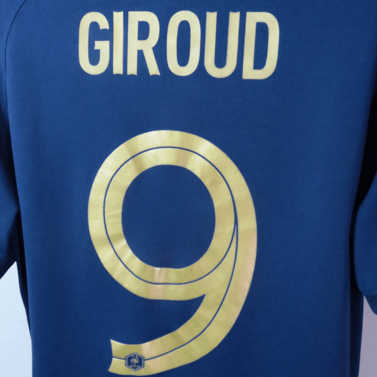 Retro France 2022-2023 Home football jersey by Nike, Giroud 9, size L | Nostalgic Football Shirts