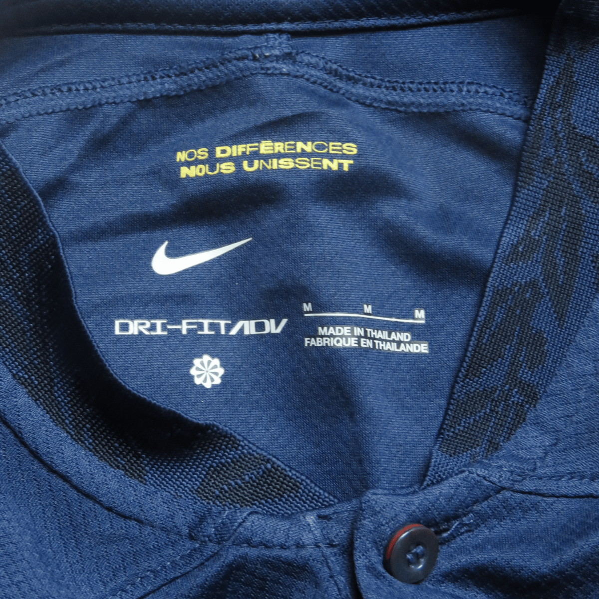 Vintage France 2022-2023 Home football shirt with Mbappé 10 print, size M | Nostalgic Football Shirts