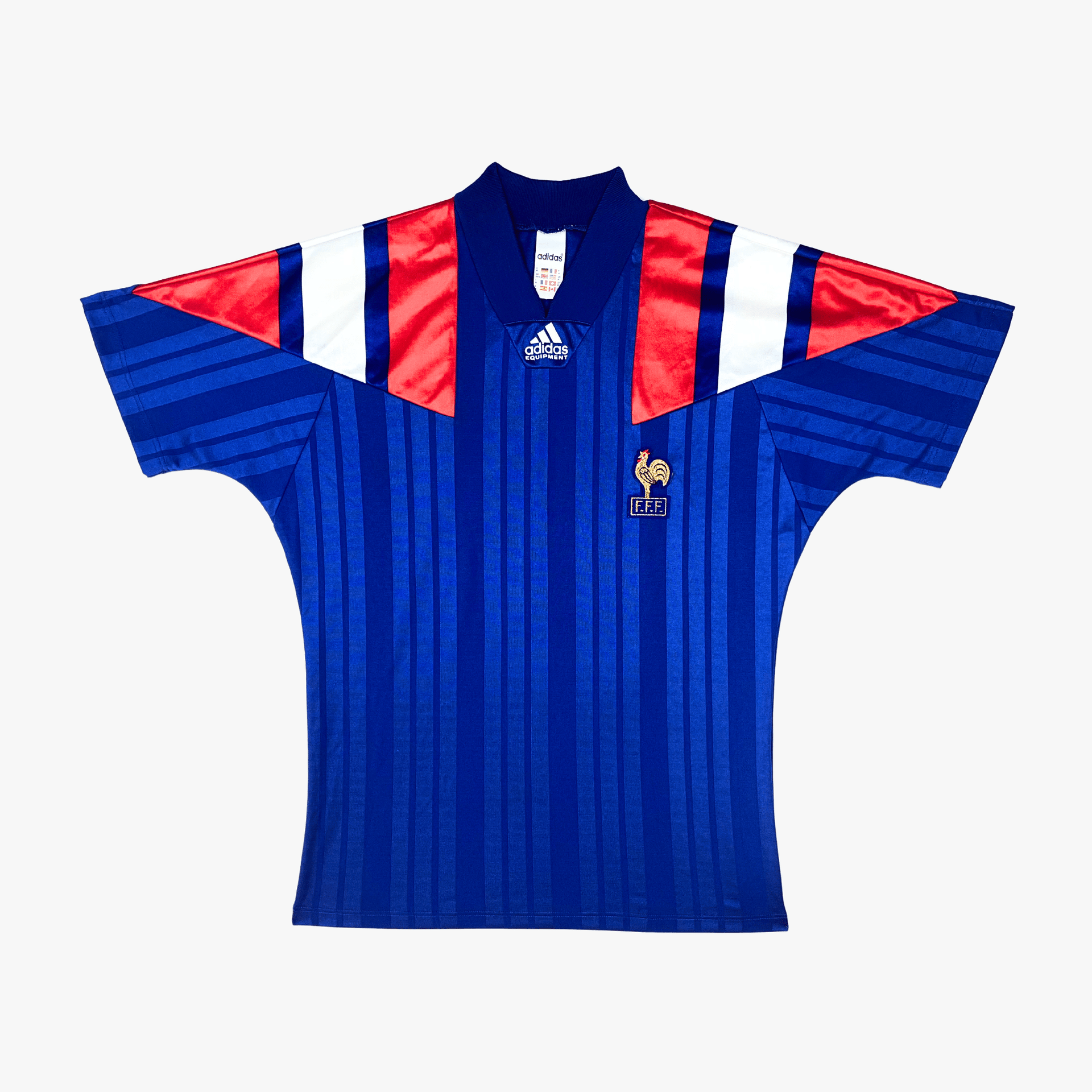 France 1992-94 Home Shirt M – Nostalgic Football Shirts