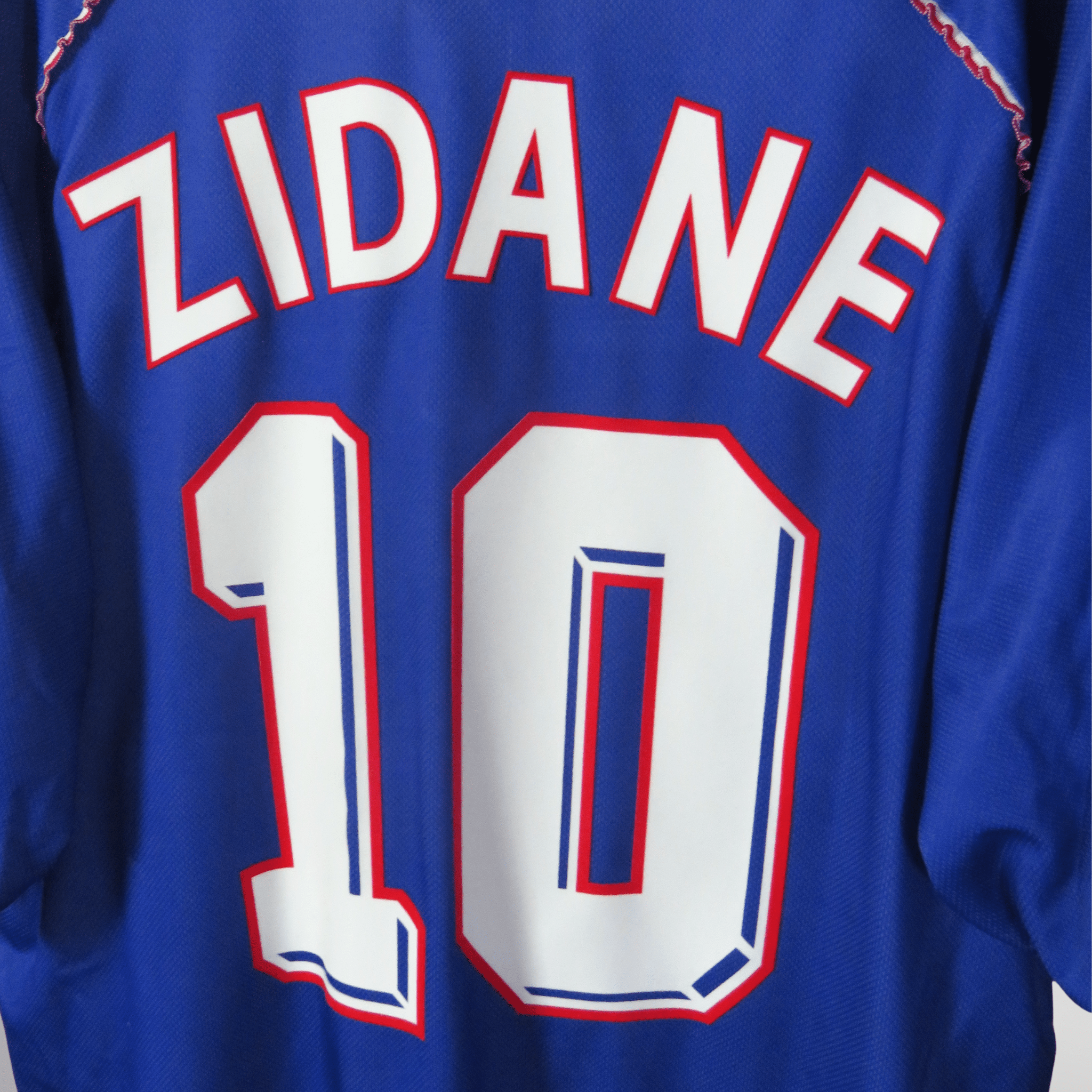 France 1998-00 Home Zidane #10 Shirt XL