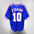 France 1998-00 Home Zidane #10 Shirt L