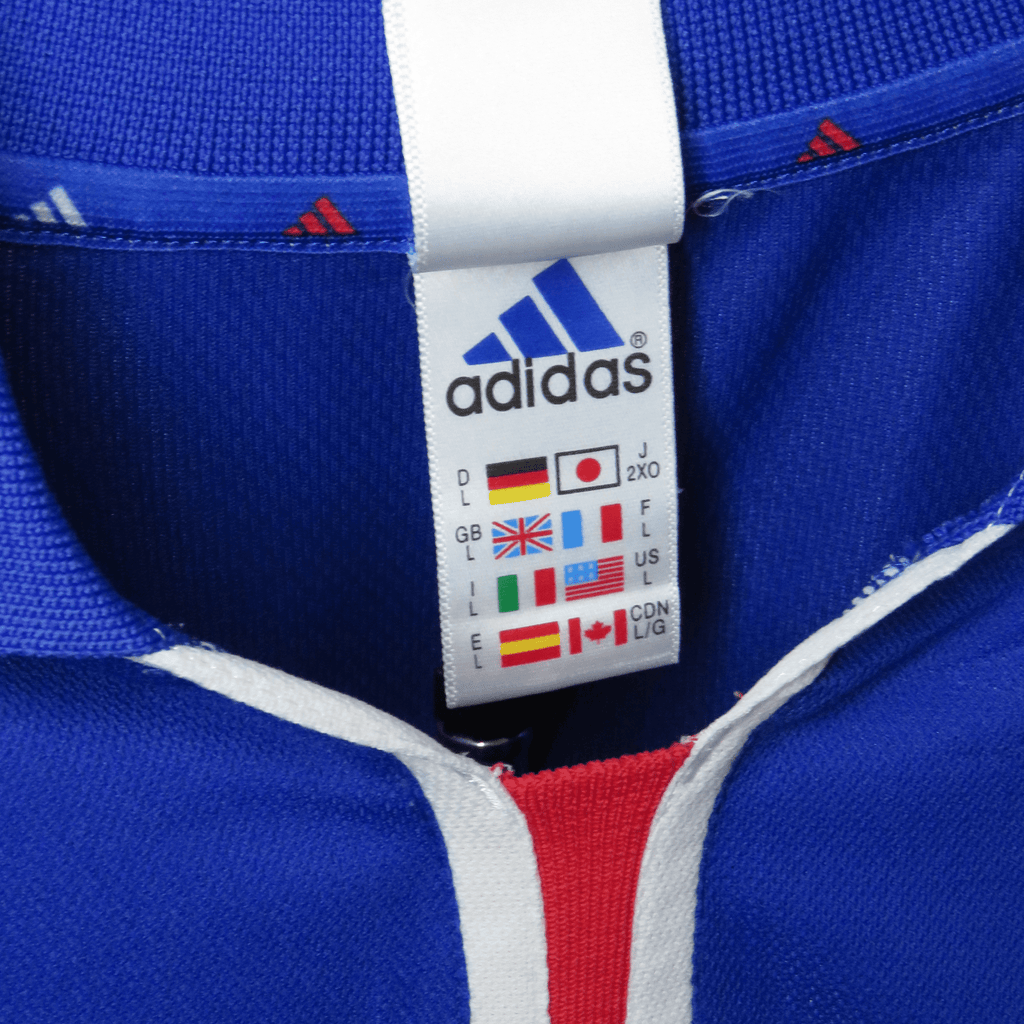 France 2000-02 Home Henry #12 Shirt L
