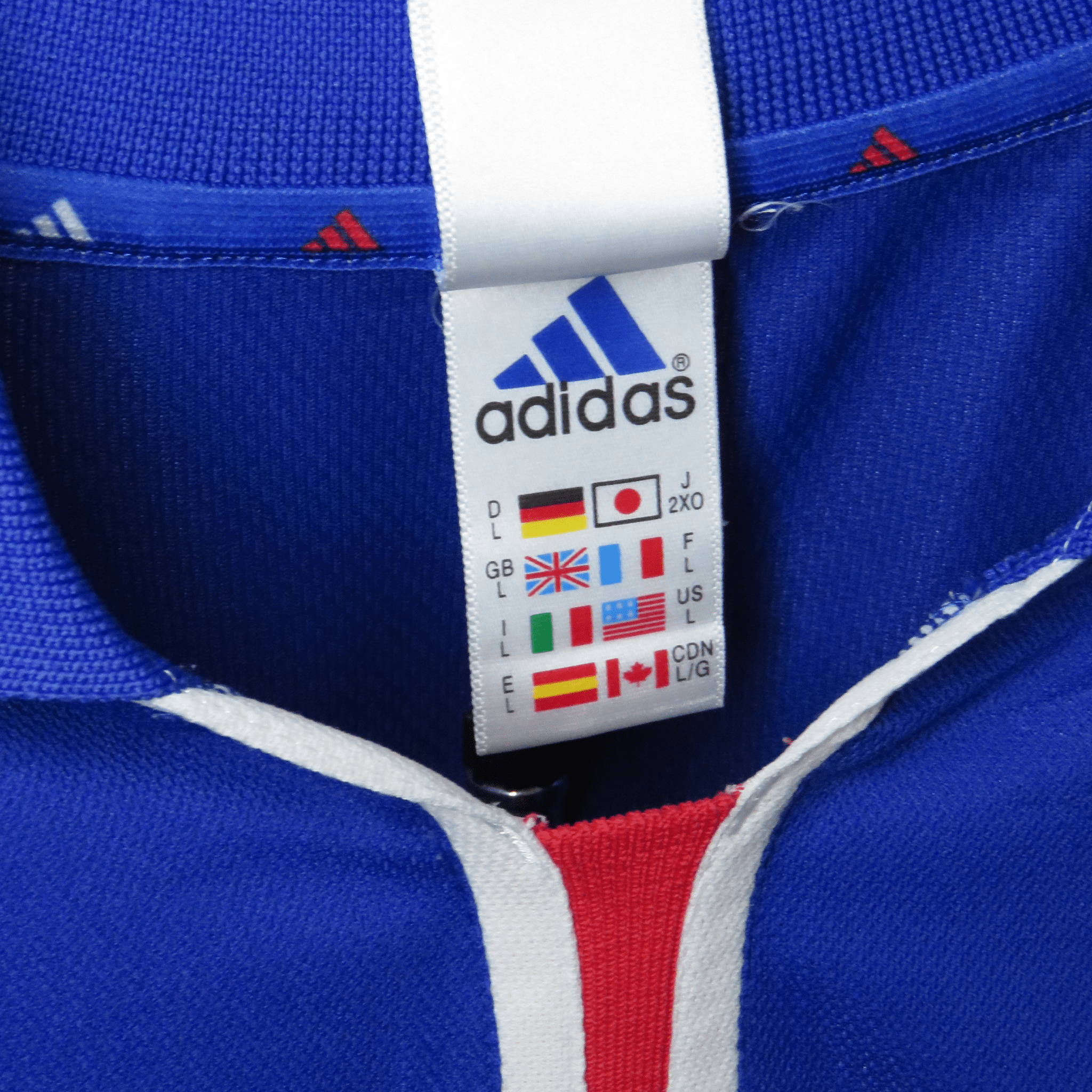 France 2000-02 Home Henry #12 Shirt L