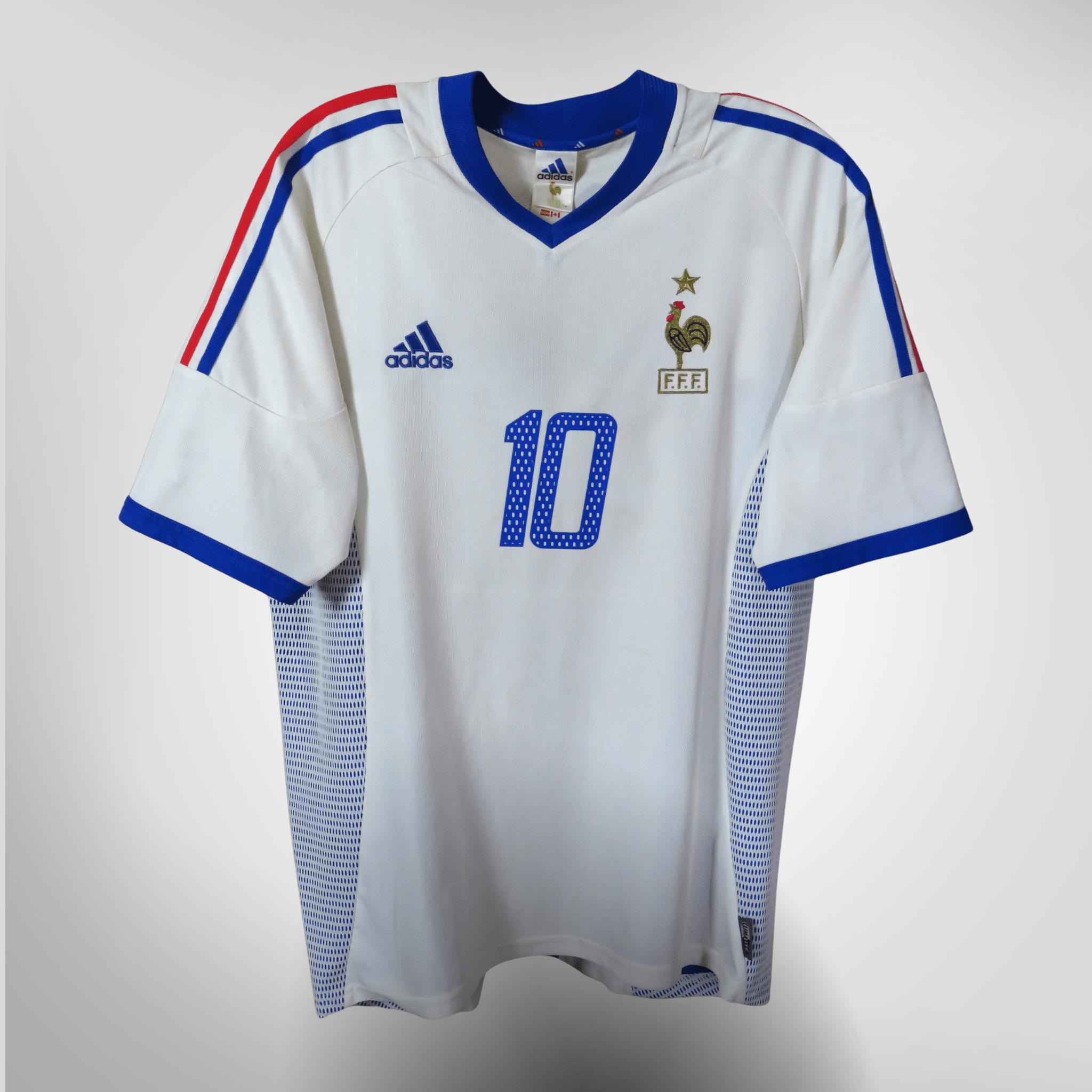 France 2002-04 Away Zidane #10 Shirt M