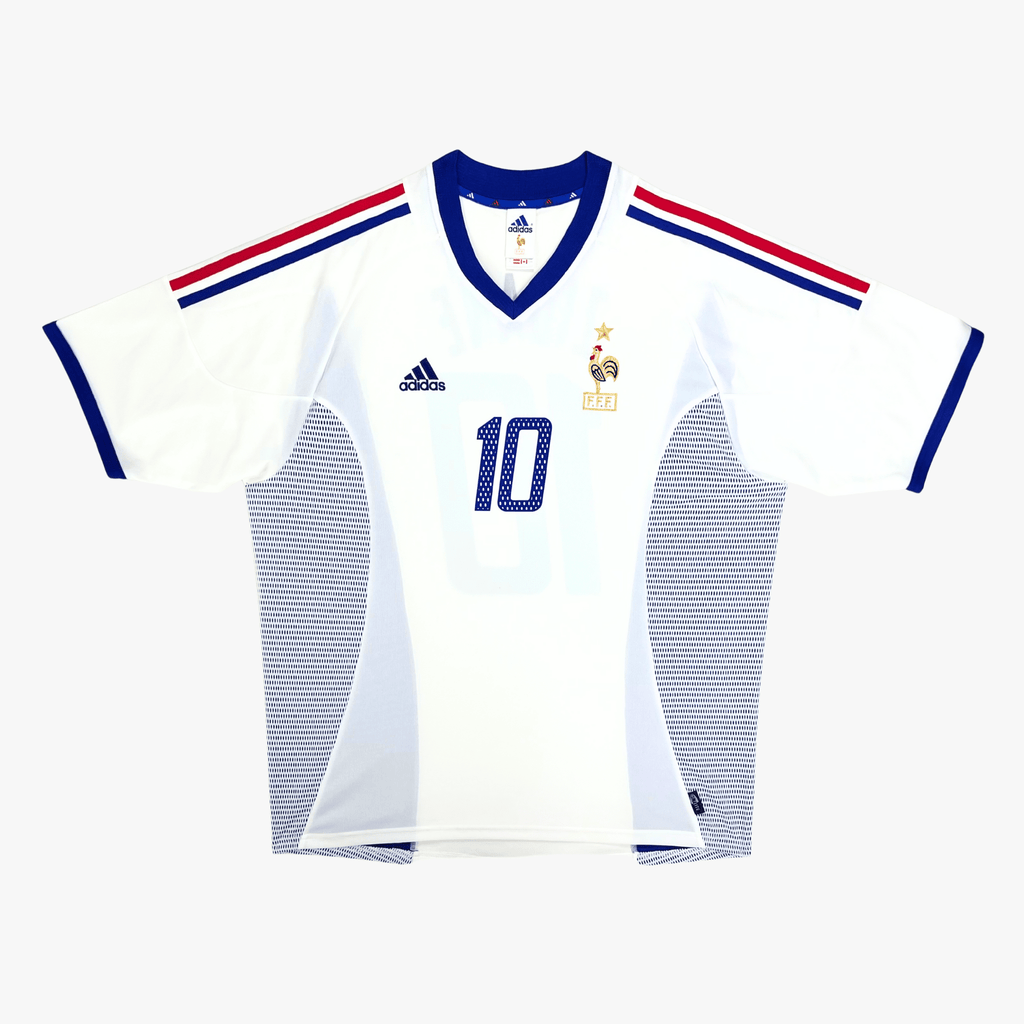 France 2002-04 Away Zidane #10 Shirt XL