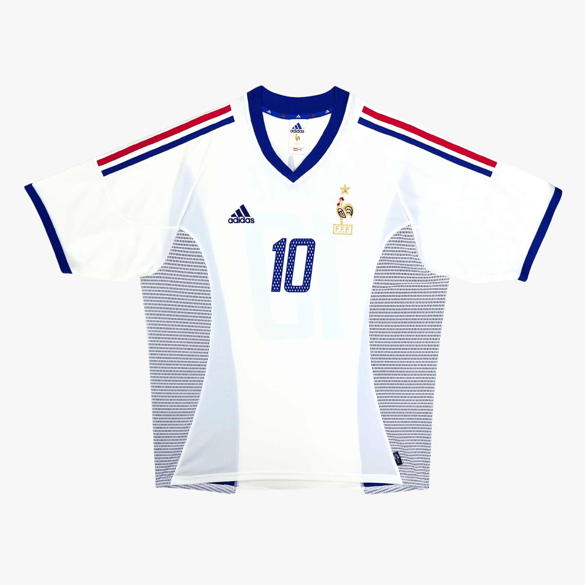 France 2002-04 Away Zidane #10 Shirt XL