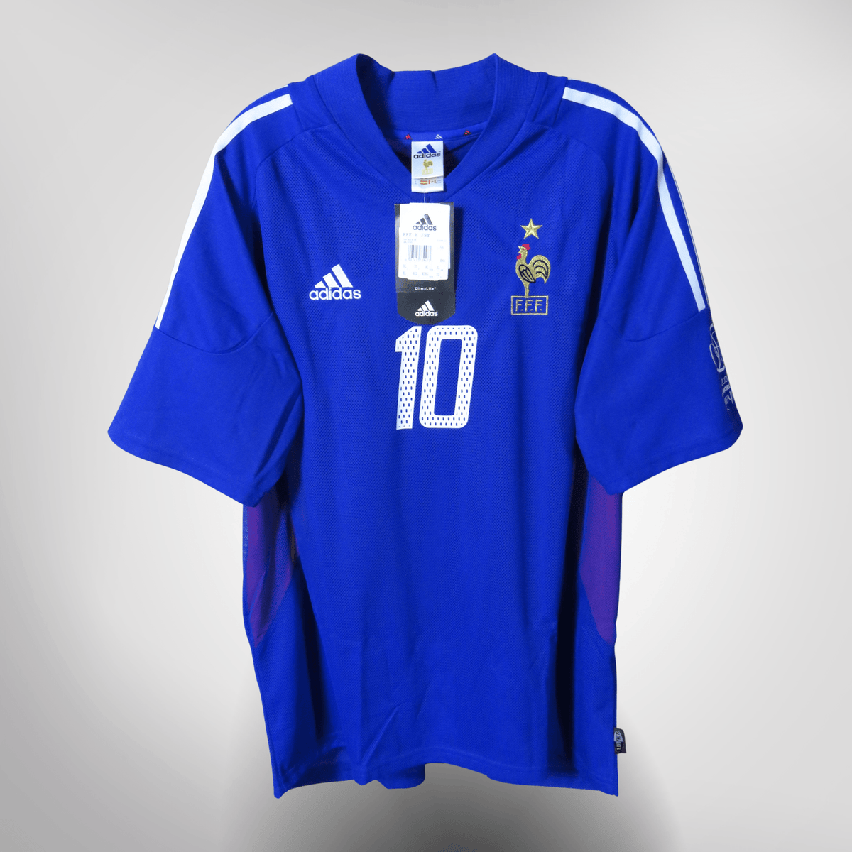France 2002-04 Home Zidane #10 BNIB Shirt XL