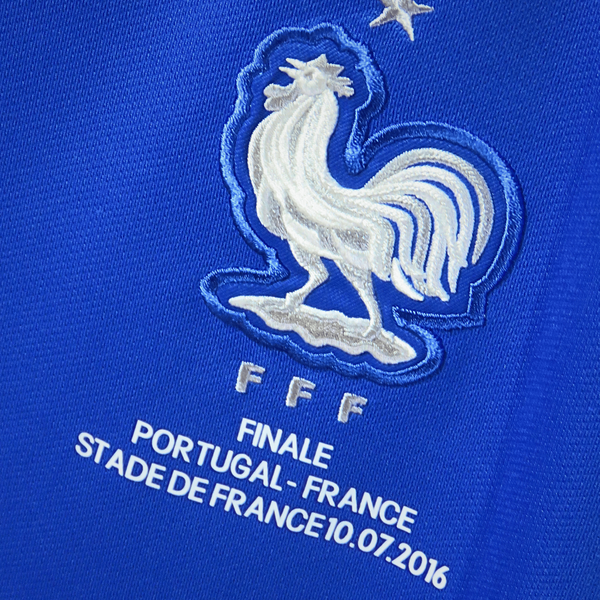 France 2016-17 Home Griezmann #7 Final Shirt L