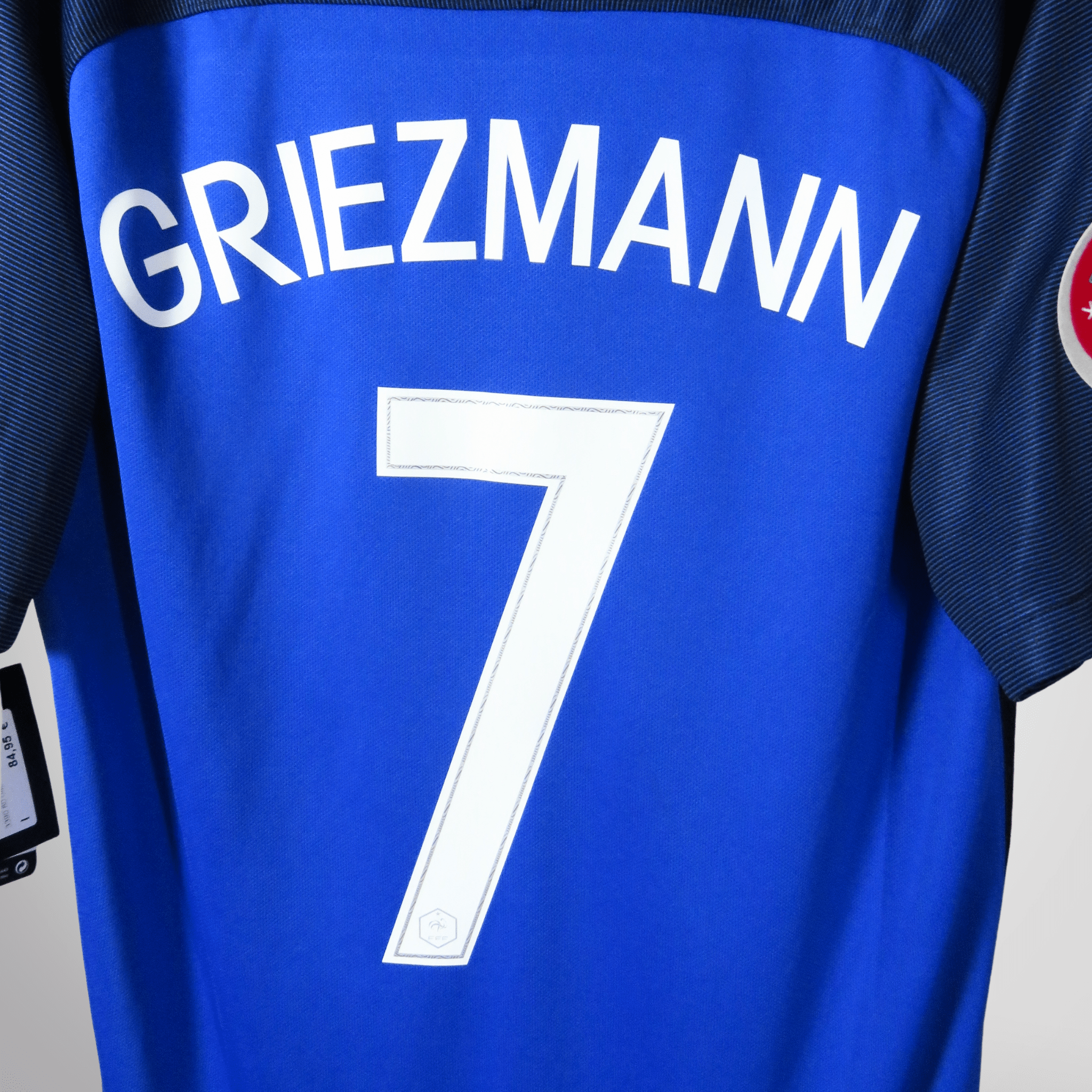 France 2016-17 Home Griezmann #7 BNWT Final Shirt L