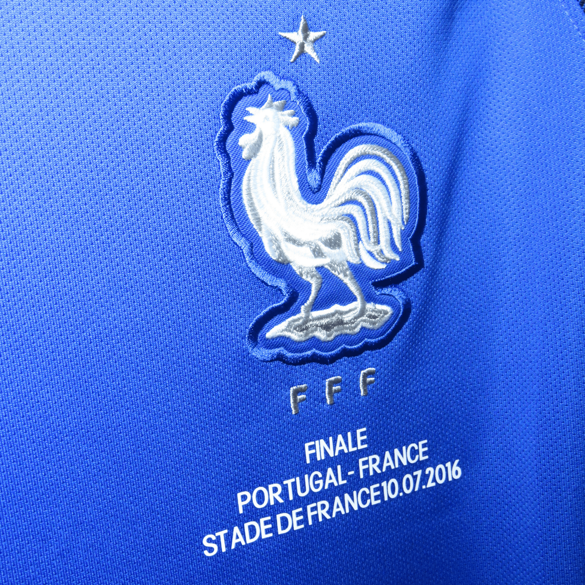 France 2016-17 Home Griezmann #7 BNWT Final Shirt L