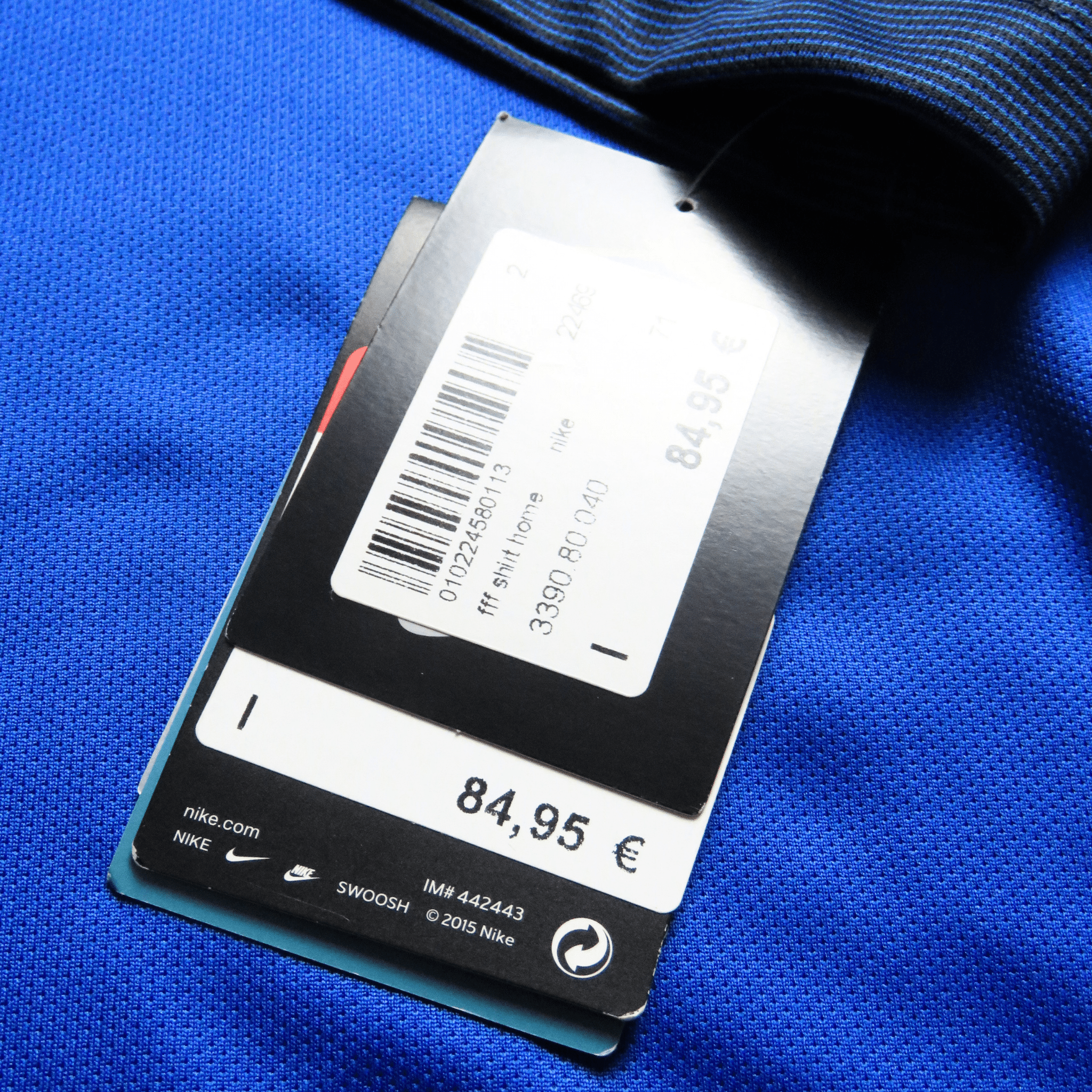 France 2016-17 Home Griezmann #7 BNWT Final Shirt L