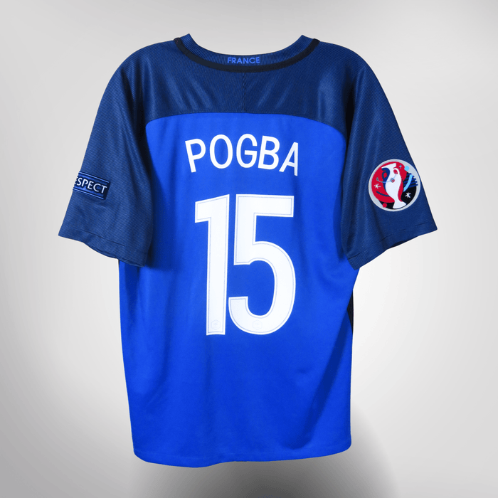 France 2016-17 Home Pogba #8 Shirt L