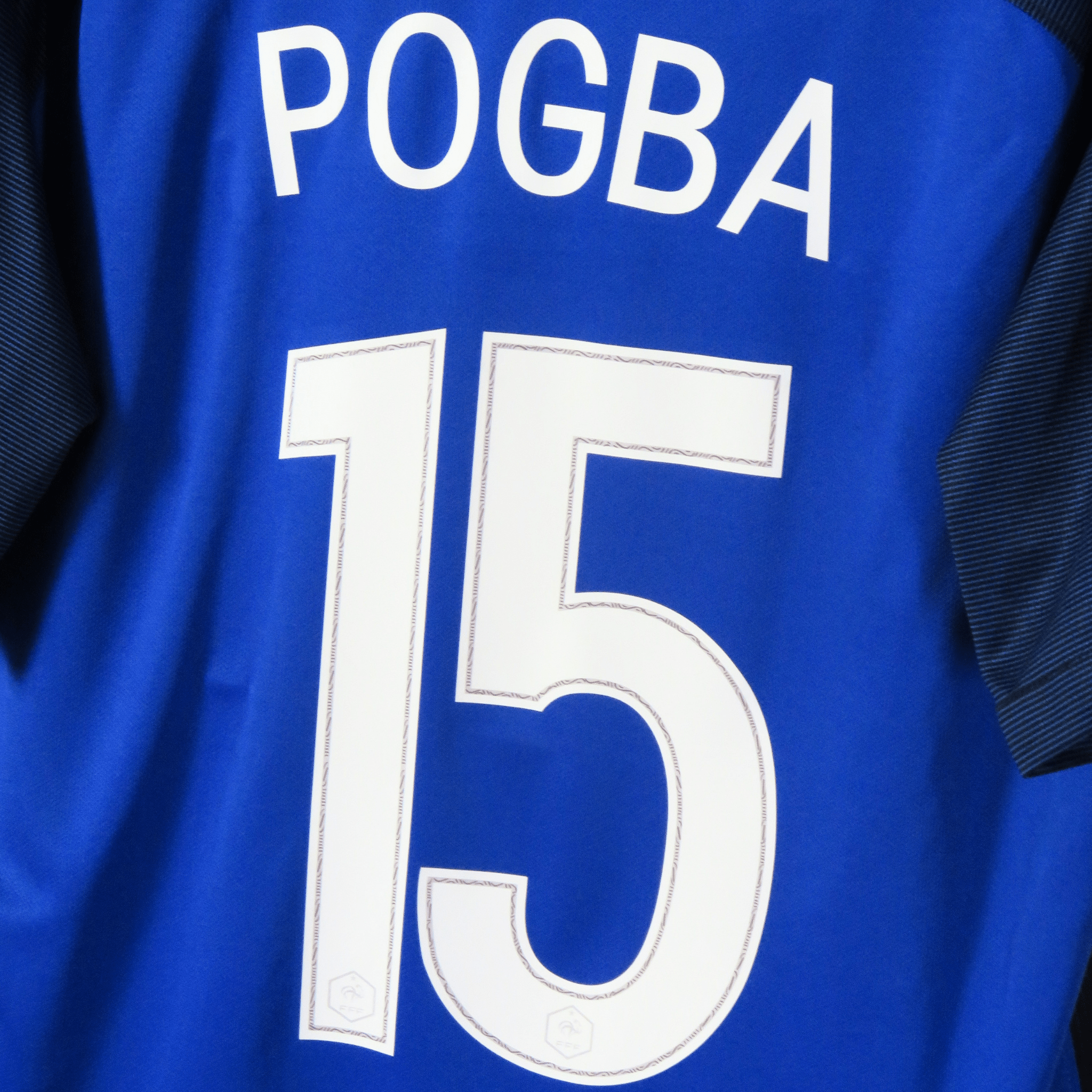 France 2016-17 Home Pogba #8 Shirt L
