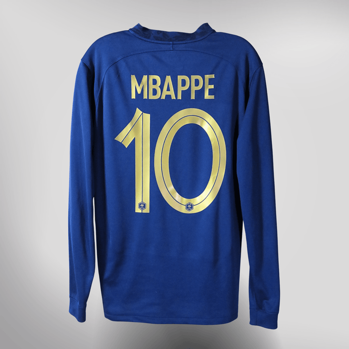 France 2022-23 Home Mbappé #10 Shirt M