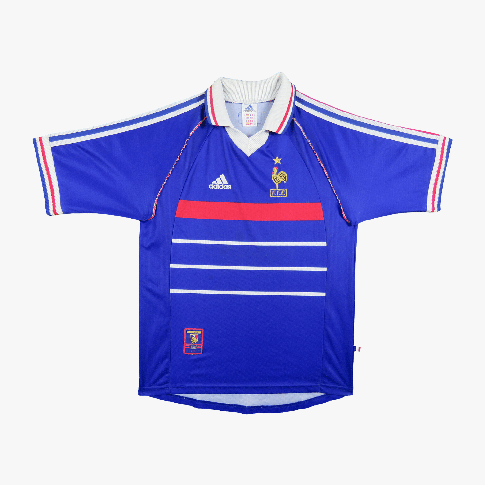 France 1998-00 Home Shirt S