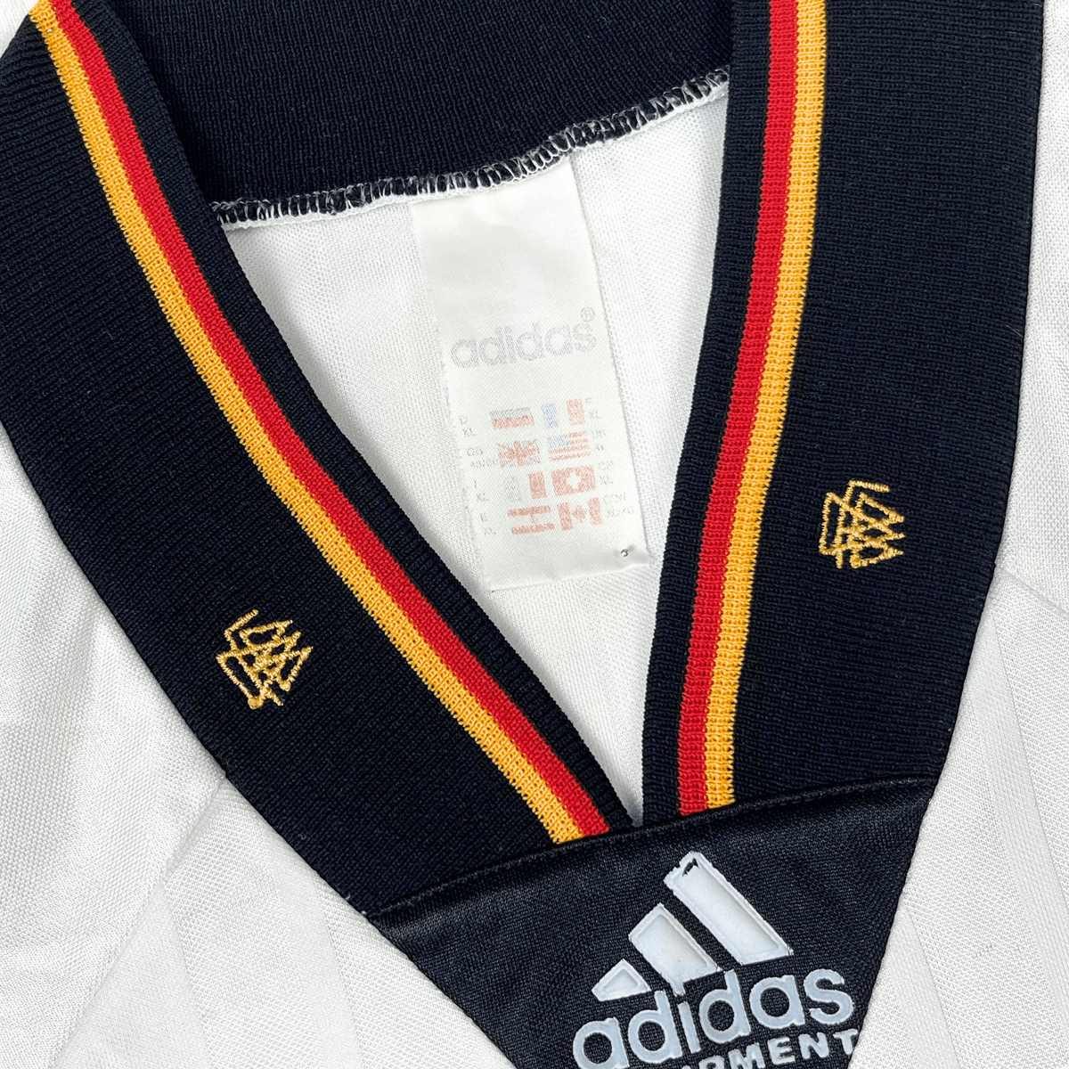 Retro Germany 1992-1994 Home football jersey by Adidas, size XL | Nostalgic Football Shirts