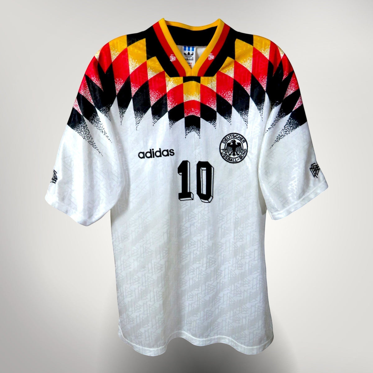 Authentic Adidas Germany 1994-1996 Home shirt, Matthaus 10 on the back, size L | Nostalgic Football Shirts