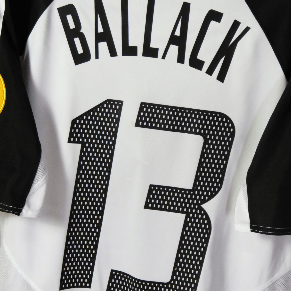 Retro Germany 2004-2005 Home football jersey by Adidas, Ballack 13, size L, product code 643981 | Nostalgic Football Shirts