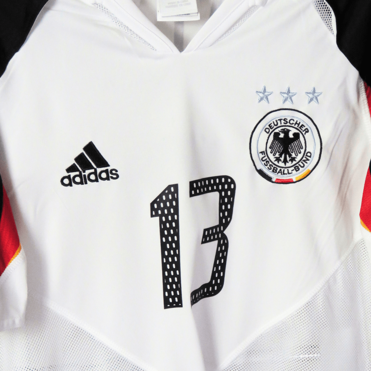 Original Germany 2004-2005 Home football shirt, size L, Ballack 13, product code 643981 | Nostalgic Football Shirts