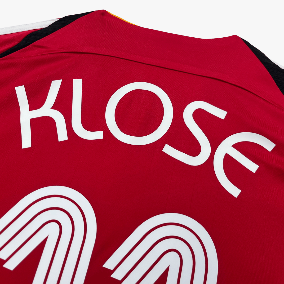 Retro Germany 2005-2007 Away football jersey by Adidas, Klose 11, size M | Nostalgic Football Shirts