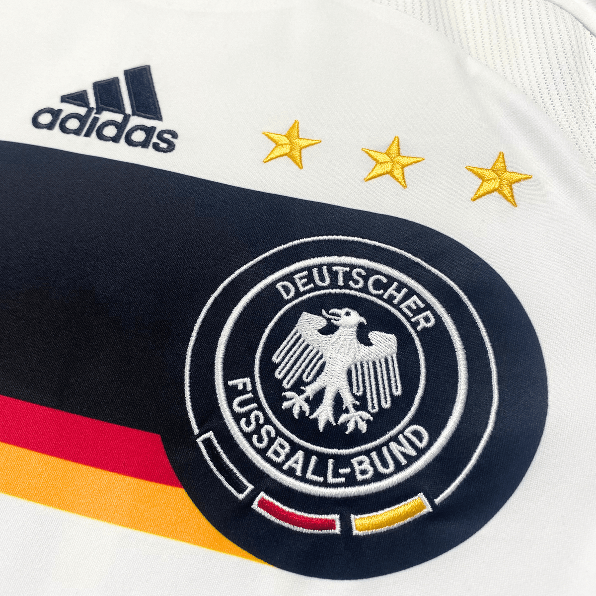 Vintage Germany 2008-2009 Home football shirt with Lahm 16 print, size S | Nostalgic Football Shirts