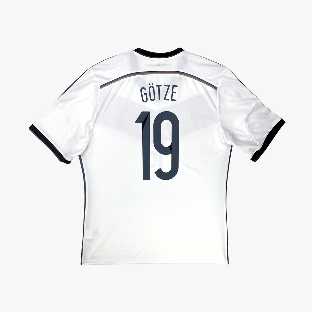 Germany 2014-15 Home Götze #14 Shirt XL