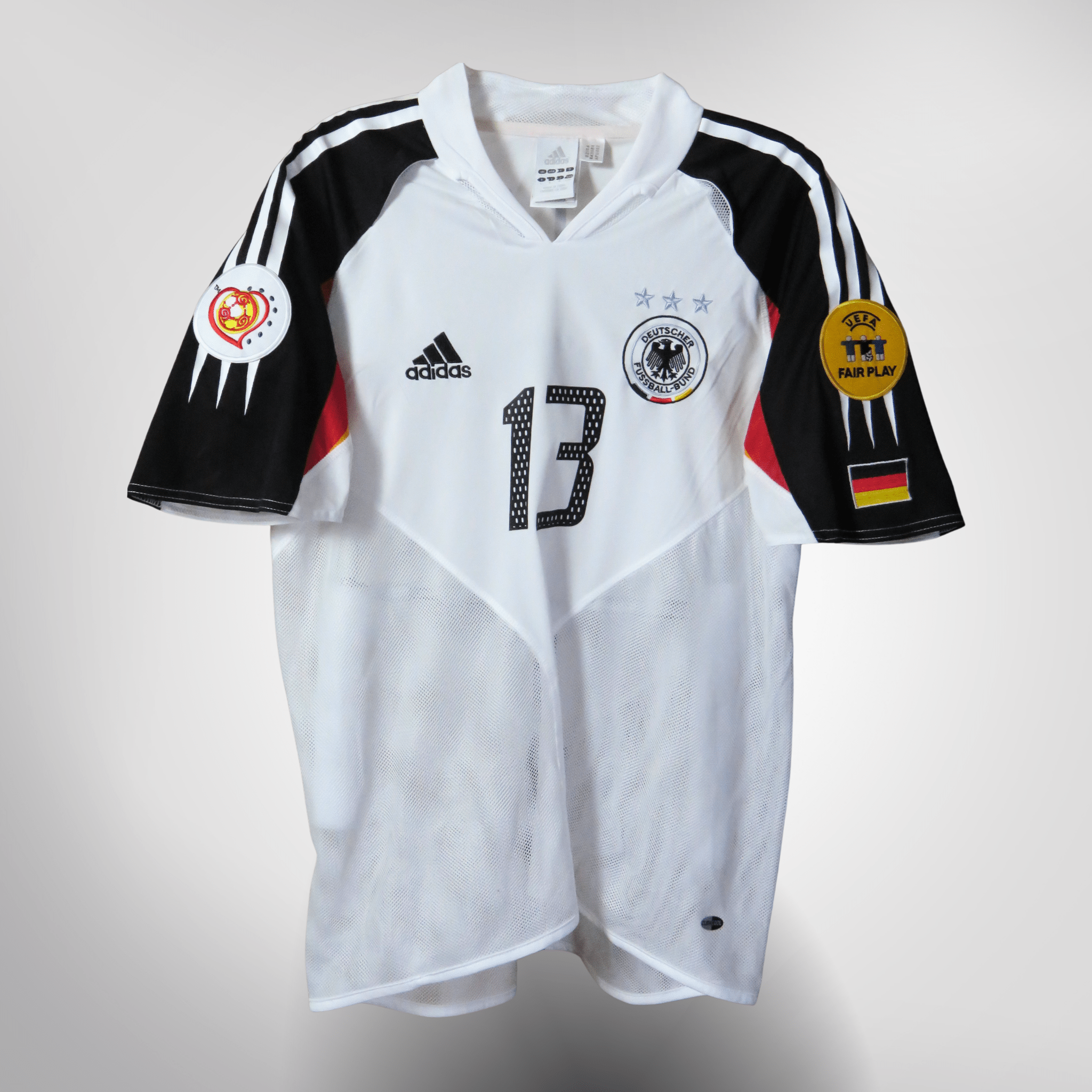 Germany 2004-05 Home Ballack #13 Shirt L