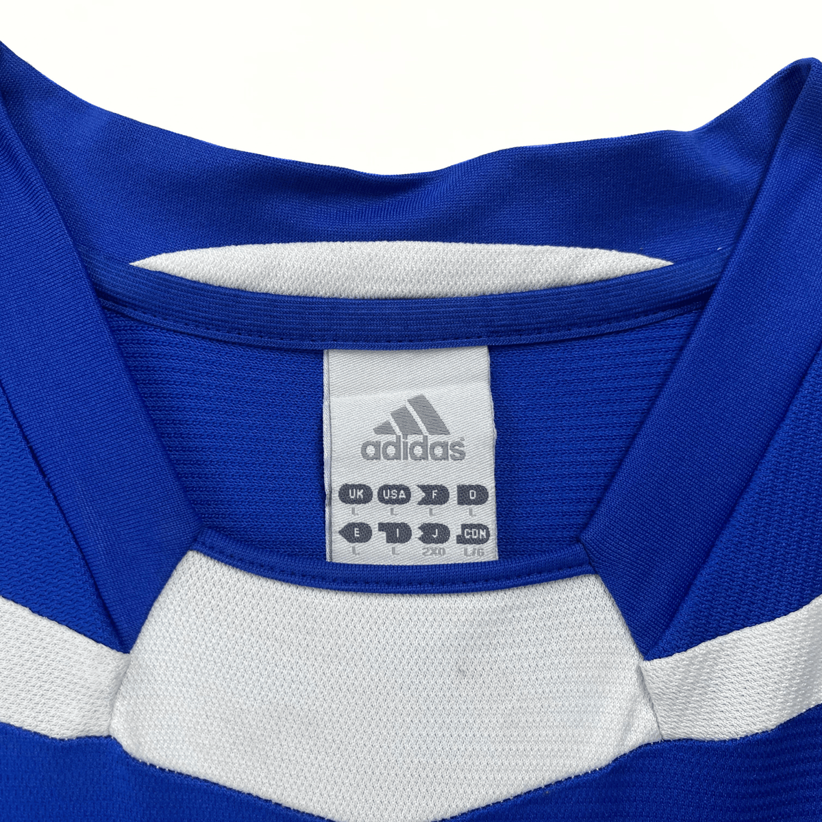 Authentic Adidas Greece 2004-2006 Home shirt, Charisteas 9 on the back, size L | Nostalgic Football Shirts