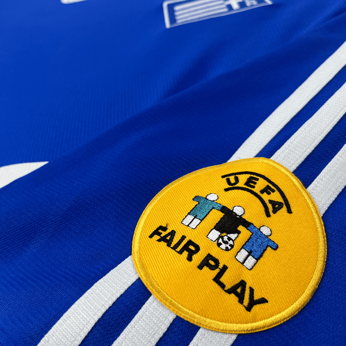 Original Greece 2004-2006 Home football shirt, size L, Charisteas 9 | Nostalgic Football Shirts