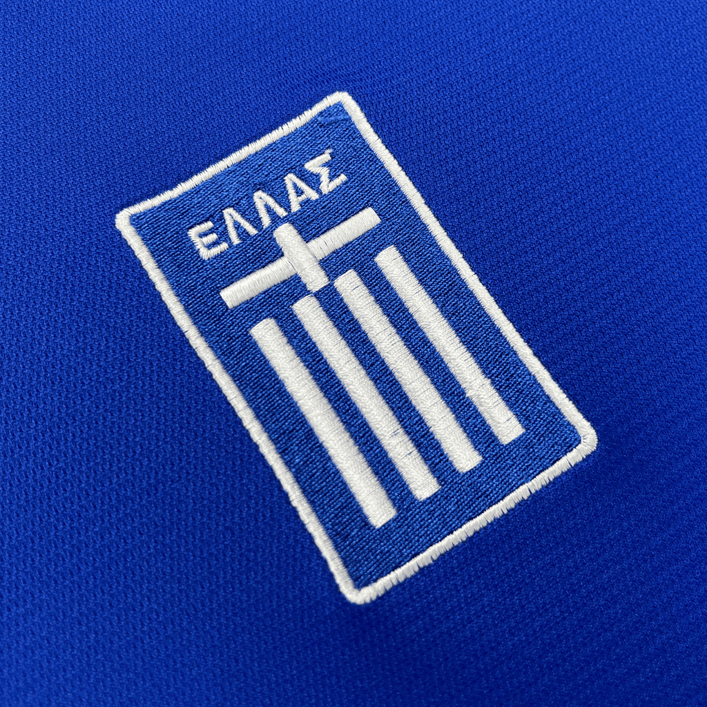 Greece 2004-06 Home Charisteas #9 Shirt L