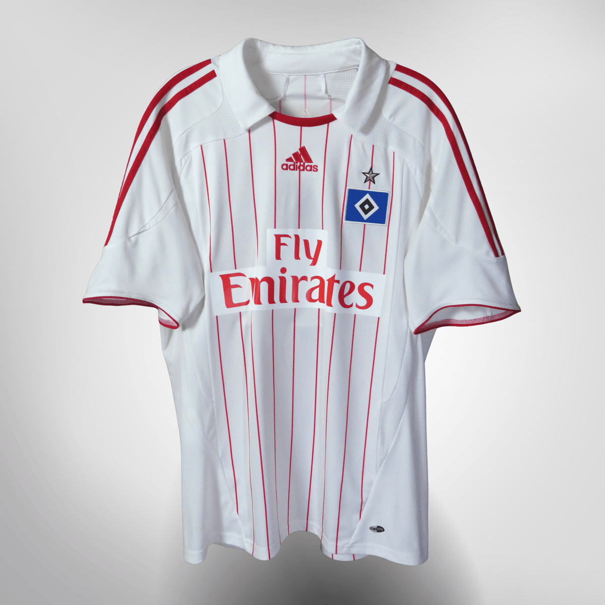 Authentic Adidas HSV Hamburg 2007-2009 Home shirt, van de Vaart 23 on the back, size L | Nostalgic Football Shirts