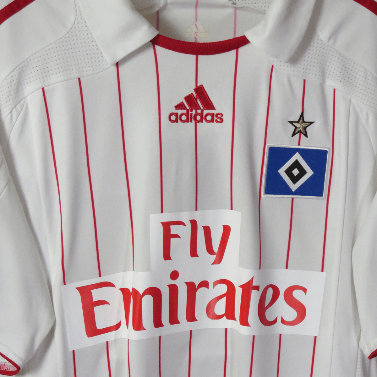 Original HSV Hamburg 2007-2009 Home football shirt, size L, van de Vaart 23 | Nostalgic Football Shirts