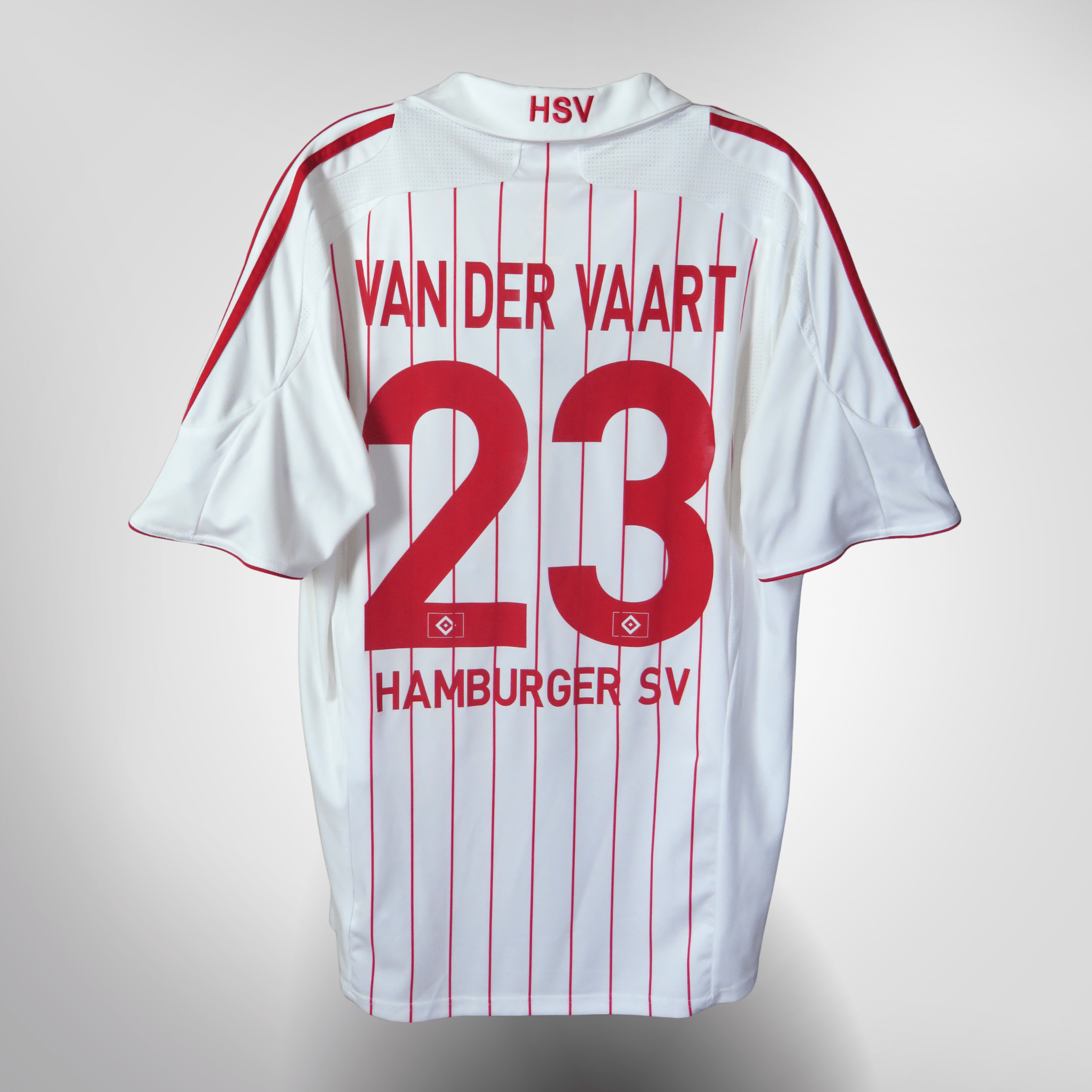 HSV Hamburg 2007-09 Home van de Vaart #23 Shirt L