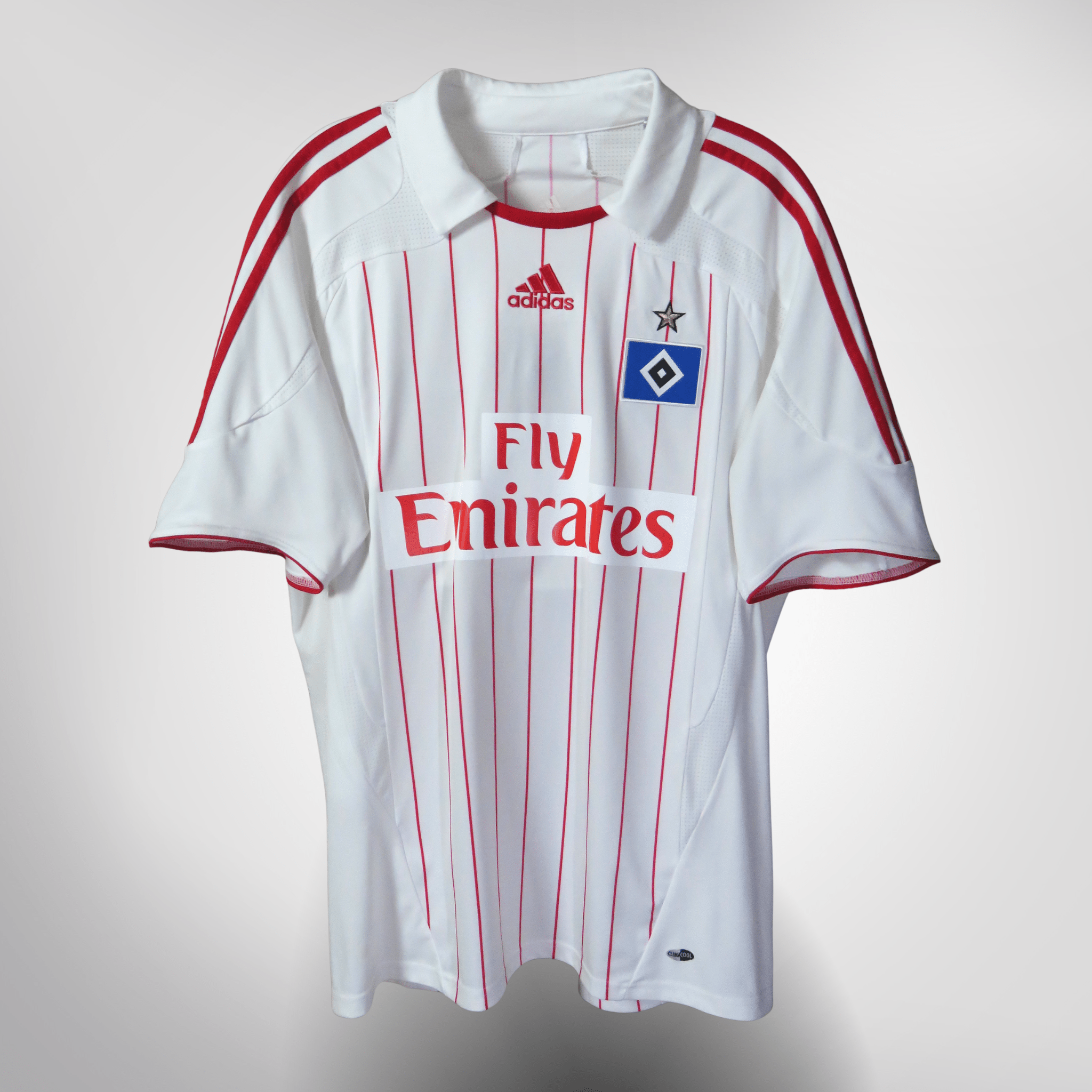 HSV Hamburg 2007-09 Home van de Vaart #23 Shirt L