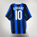 Inter Milan 2004-05 Home Adriano #10 Shirt XL