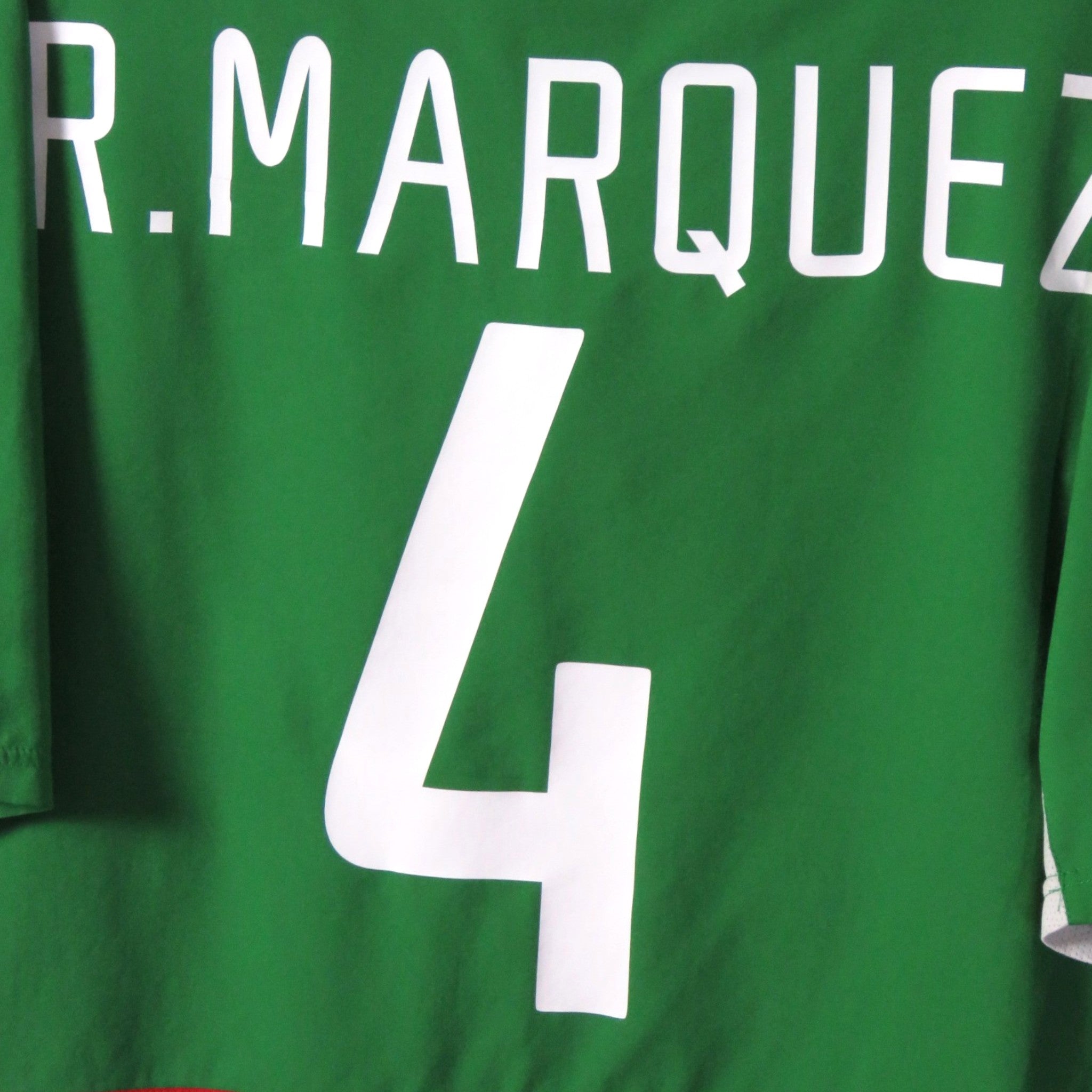 Mexico 2003-04 Home Marquez #4 Shirt M