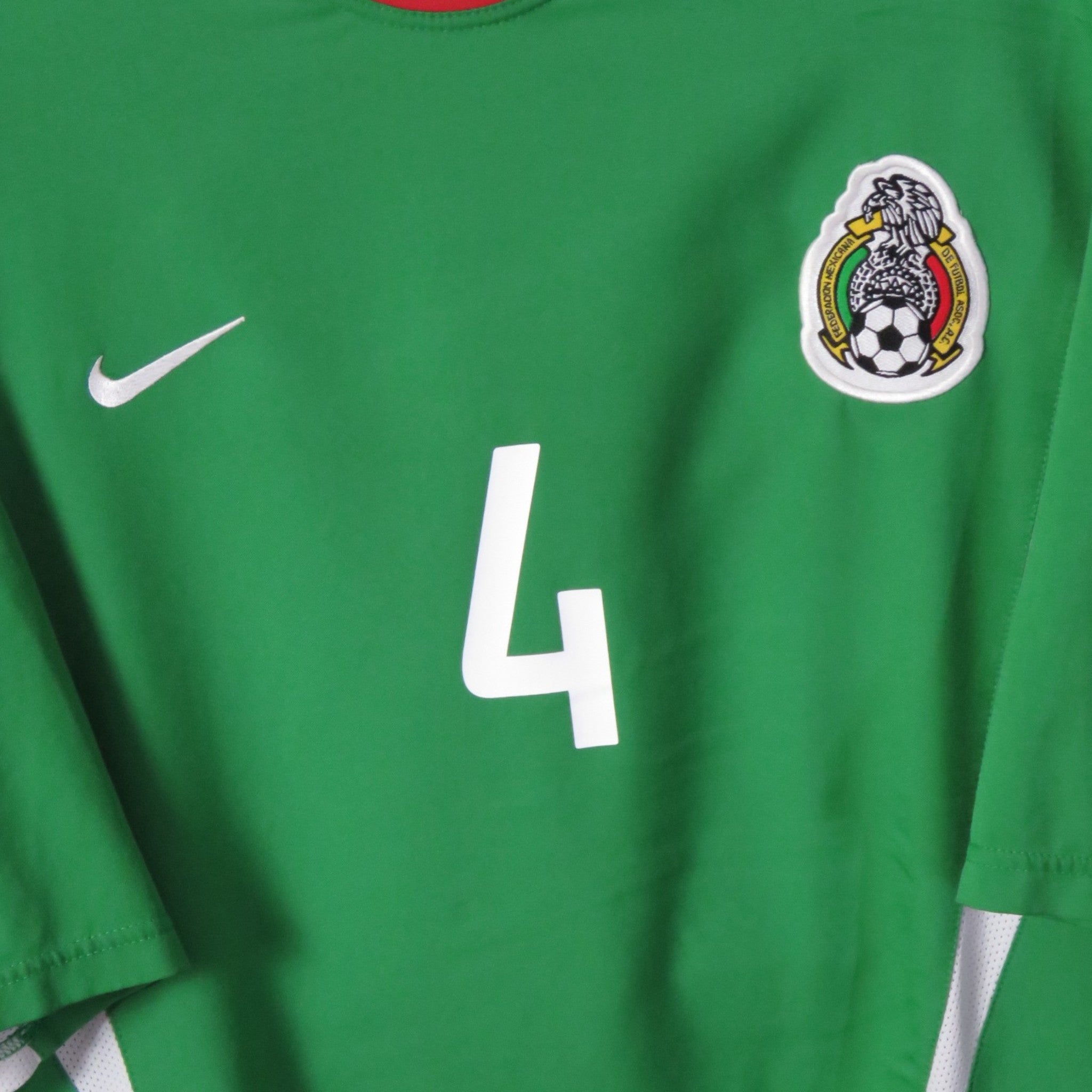 Mexico 2003-04 Home Marquez #4 Shirt M
